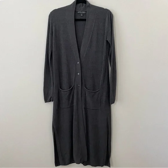 Barefoot Dreams 496 Cozychic Ultra Lite Long Duster Cardigan - Picture 3 of 11